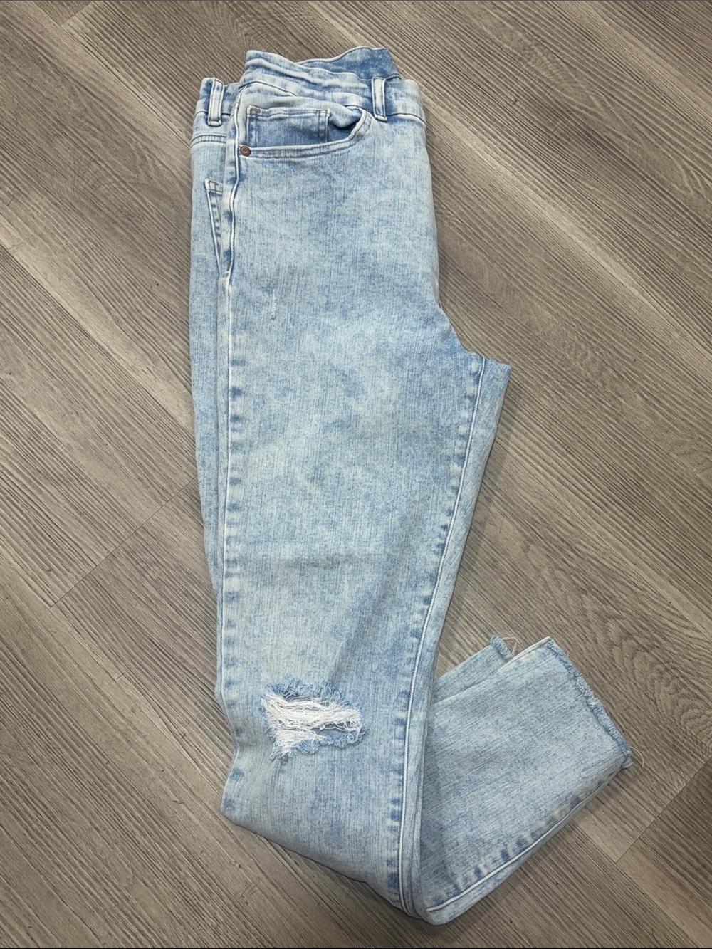 Express Skinny High Rise 4 Way Hyper Stretch- Size M Reg (6/8/10)
